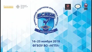 24 ноября 2018г. Всероссийские студенческие Игры боевых искусств