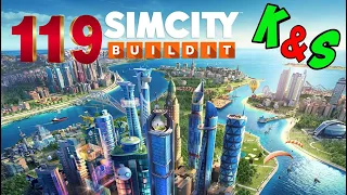 Прохождение игры SIMCITY . Город Рай. Сим сити 119 серия.Устанавливаю постройки  Абонемента мэра .