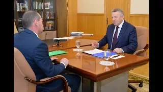 Губернатор края провел рабочую встречу с новым главой Ульчского района