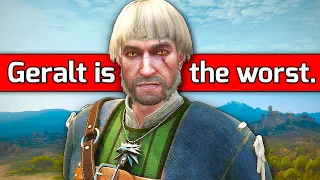 Geralt is the Worst Character in The Witcher Saga. And Possibly - All Fiction.