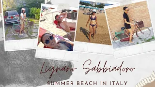 LIGNANO BEACH, ITALY || Yani in Italy