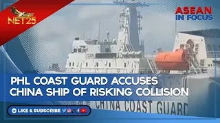 Philippine Coastguard accuses China ship of risking collision