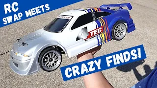 RC Swap Meets Are Back | Vintage Traxxas 4Tec | Awesome Finds Custom RC Cars