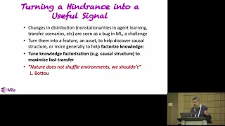 Yoshua Bengio | Meta-transfer Learning | ICLR 2019