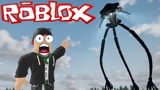 Trying WAR of the WORLDS Tripod INVASION on ROBLOX!