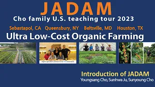 February 2023 JADAM Lecture tour in the USA