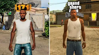 GTA San Andreas vs 171 (GTA BRAZIL) Direct Comparison - Which Game Is Better? (2004 vs 2022)