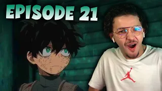 IZUKU PLUS FORT QU'ALL MIGHT ?!! BOKU NO HERO ACADEMIA SAISON 6 EPISODE 21 REACTION FR