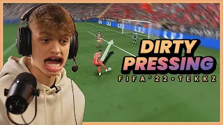 How to PRESS and ATTACK like TEKKZ! - FIFA 22 Pressing Masterclass