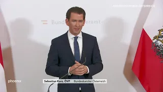 Pressekonferenz von Sebastian Kurz am 18.05.19