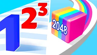 Number Master vs Jelly Run 2048 - NEW EVOLUTION Gameplay (Part 1)