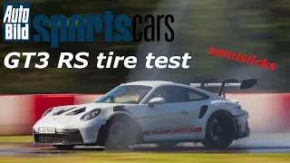 Hot Laps Nardò / Vizzola | Test Semislicks | Porsche 911 GT3 RS | AUTO BILD SPORTSCARS