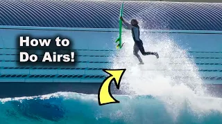 HOW TO DO AIRS SURFING!