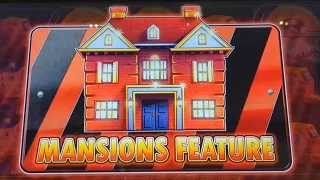 🐺🌬️🐷Huff n Puff Slots - My First Mansions Feature 🏛️🏫🏠