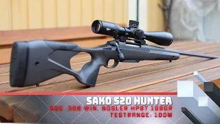 Testshooting - Sako S20 Hunter .308Winchester 61cm Barrel -  Vortex Viper PST II 5-25x50