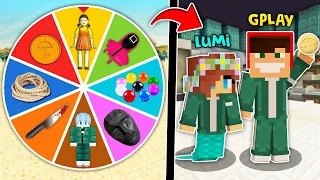 GPLAY GRA W KOŁO FORTUNY SQUID GAME Z LUMI W MINECRAFT?!