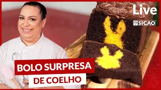 🔴 BOLO SURPRESA DE COELHO DE CENOURA COM CHOCOLATE COM A CHEF ANA COSTA | SICAO| LOJA SANTO ANTONIO