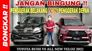 Bongkar !! Toyota New Rush GR SPORT VS All New Veloz 1.5 Q TSS 2022 || Review Exterior & Interior