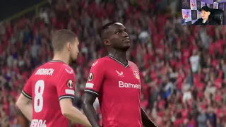 FIFA 23 - Bayer Leverkusen vs Roma | UEFA Europa League Football