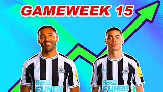 FPL GAMEWEEK 15 TEAM SELECTION | WILDCARD SELECTION | Fantasy Premier League Tips 2022/23