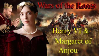 King Henry VI and Margaret of Anjou, the Feeble King and his Fearless Queen, The Wars of the Roses