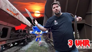 SONIC.EXE schickt mich um 3 UHR NACHTS kurz vor HALLOWEEN zu VERLASSENEN BAHNHOF!! | WOTSIT TV