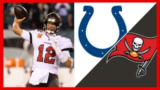 Tom Brady Buccaneers vs Colts Week 12 Matchup