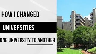 Changing universities || Transfer Student || South African Youtuber