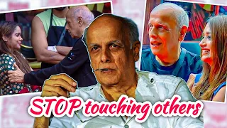 MAHESH BHATT BEING TOUCHY WITH MANISHA RANI & JIYA SHANKAR