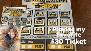 $10,000,000 Super Bonus #calottery #lottery  #cascratchers #scratchers #ScratchWithPam