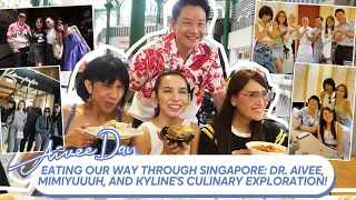 Eating Our Way Through Singapore: Dra Aivee, Mimiyuuuh, and Kyline's Culinary Exploration!