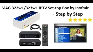 MAG 322w1/322w1 IPTV Set-top Box Setup