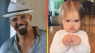 Shemar Moore GUSHES Over Daughter Frankie's Sign Language Skills (Exclusive)