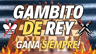 GAMBITO PODEROSO para GANAR en AJEDREZ