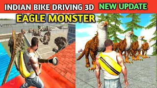 Eagle Monster New Update ? | Funny Gameplay Indian Bikes Driving 3d 🤣🤣