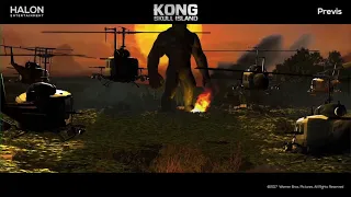 Kong: Skull Island test footage