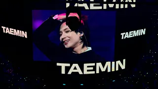 KCON LA 2023 - TAEMIN GETS A STANDING OVATION *😭*