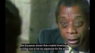 James Baldwin: White supremacy was born in Europe