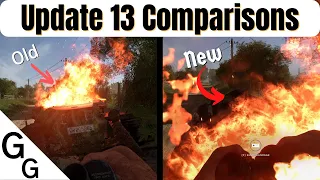 Update 13 Comparisons - Hell Let Loose - Burning Snow