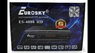 Eurosky ES-4080 HD настройка каналов