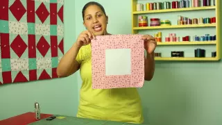 How to make a Square in a Square Quilt Block- Block#12 of 12- Video Quilt Along