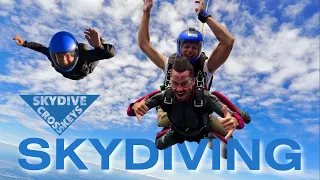9. Introduction to Skydiving, 10 easy steps to free fall! Visiting Cross Keys SkyDiving Center