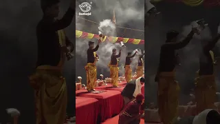 अस्सी घाट से गंगा आरती सुबह-ए-बनारस | Morning Aarti at Varanasi's Assi Ghat |