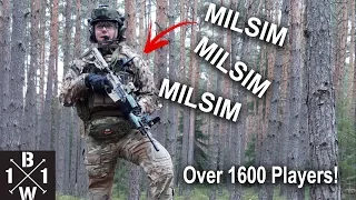 I participated in one of the biggest MILSIMS in Europe with over 1600 Players!