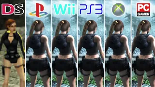 Tomb Raider Underworld (2008) DS vs PS2 vs Wii vs PS3 vs XBOX 360 vs PC Gamer (Which One is Better?)