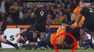 Dear World Rugby... What About Player Safety??? | Australia vs New Zealand 2022