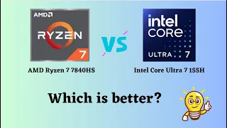 Ultra 7 155H vs Ryzen 7 7840HS: CPU SHOWDOWN!