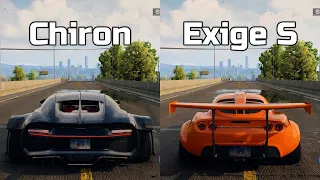 NFS Unbound: Bugatti Chiron Sport vs Lotus Exige S - WHICH IS FASTEST (Drag Race)