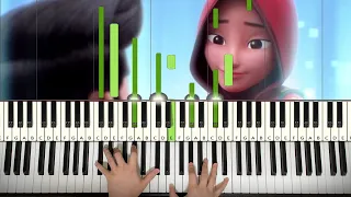 Ejen Ali - Mama (Di Hatimu) (Piano Tutorial Lesson)