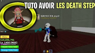 TUTO FR : AVOIR LES DEATH STEP (le nouveau style de combats) SUR BLOX FRUIT UPDATE 13 !